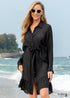 Summer Lace-Up Loose Boho Cardigan